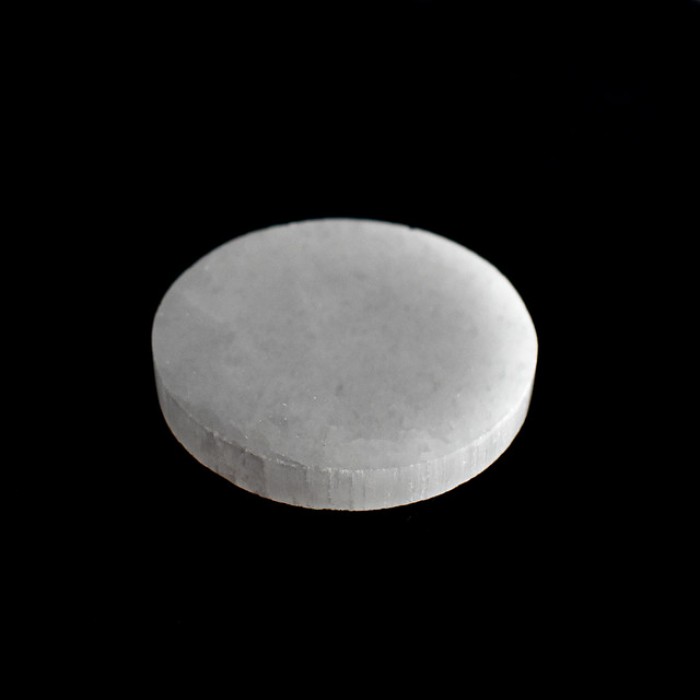 Δίσκος Σεληνίτη 10 cm - Selenite Disc Βότσαλα - Πέτρες (Tumblestones)